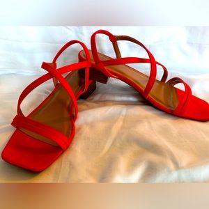 A New Day red sandal size 8